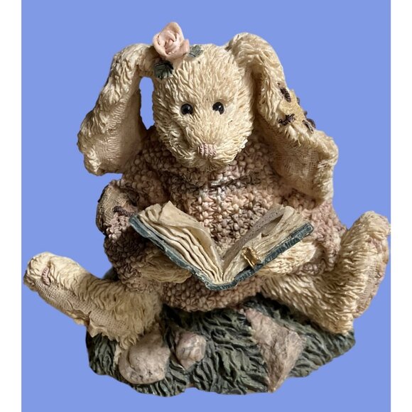 Boyds Bears & Friends Daphne The Reader Hare Rabbit Figurine - Picture 1 of 8